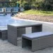 Диван-Трансформер AFINA плетеный из иск. ротанга S330G-W78 Grey купить в Усть-Лабинске