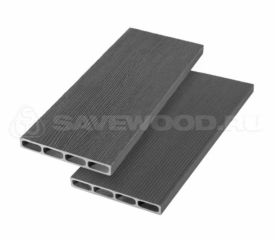 Грядочная доска ДПК 3D Savewood SW Rubus (R) графит купить в Усть-Лабинске