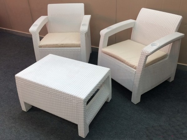 Комплект Yalta Balcony Set белый купить в Усть-Лабинске