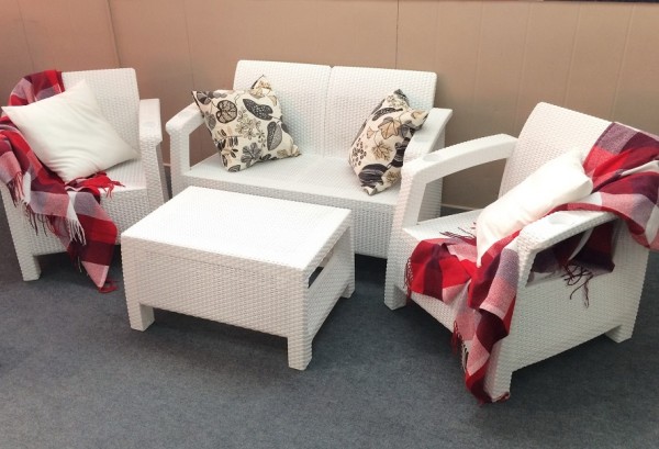 Комплект Yalta Terrace Set белый купить в Усть-Лабинске