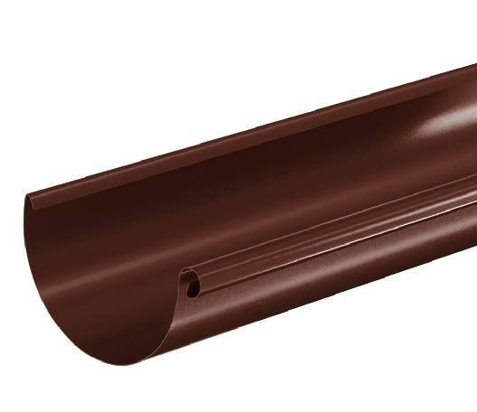 Водосток Aquasistem, система 150/100 - Водосточный желоб 3.00м RAL 8017 Коричневый купить в Усть-Лабинске