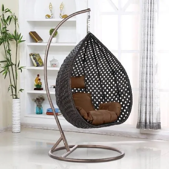 Кресло Подвесное из искусственного ротанга AFM-250B-L Brown купить в Усть-Лабинске