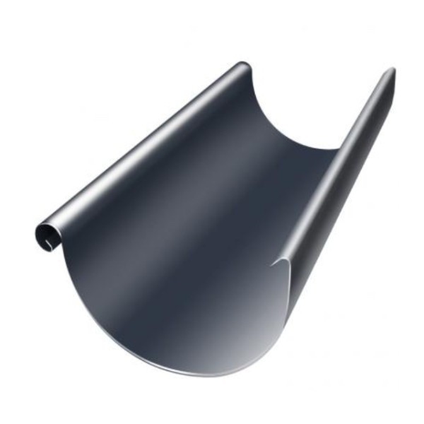 Водосток Grand Line 125x90 – Желоб 3м RAL 7024 купить в Усть-Лабинске