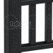 Комплект крышка/юбка для столба SEQUOIA BLACK купить в Усть-Лабинске