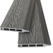Заборная панель шип-паз EasyDecking Wood-Х 146х20 Серый купить в Усть-Лабинске