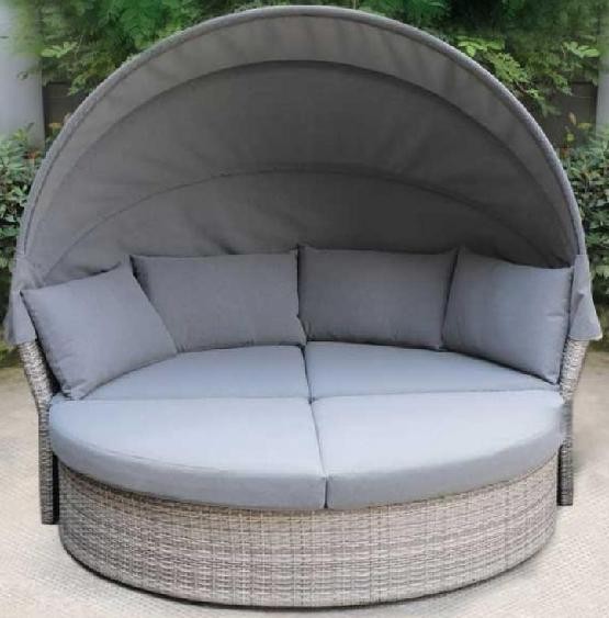 Диван-Трансформер AFINA плетеный из иск. ротанга AFM-325G Grey купить в Усть-Лабинске