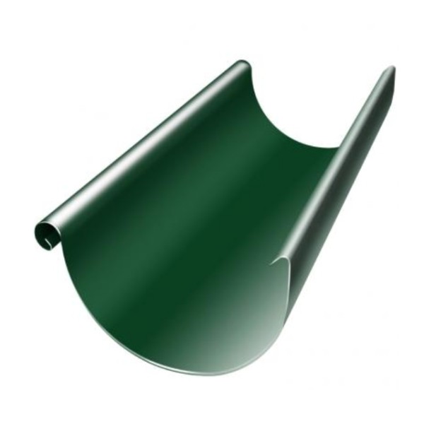 Водосток Grand Line 125x90 – Желоб 3м RAL 6005 купить в Усть-Лабинске