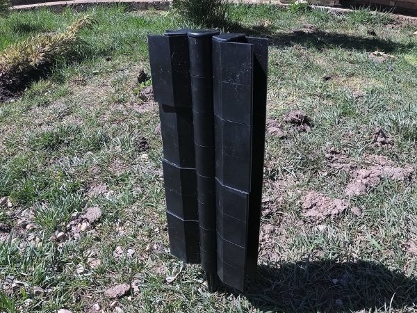 Угловой элемент поворотный, пластиковый от 60° до 300° для доски 300х30 мм из ДПК чёрный Holzhof купить в Усть-Лабинске