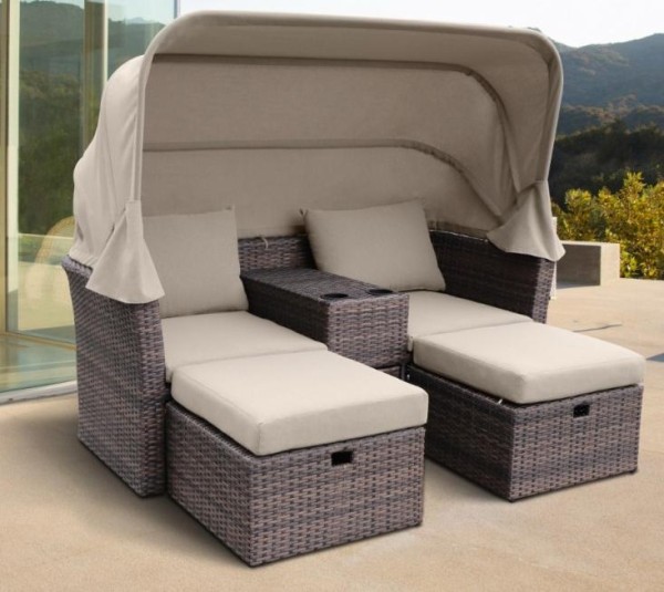 Комплект мебели AFINA плетеной из иск. ротанга AFM-330B Brown купить в Усть-Лабинске