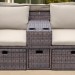Комплект мебели AFINA плетеной из иск. ротанга AFM-330B Brown купить в Усть-Лабинске