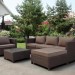 Комплект мебели AFINA плетеной из иск. ротанга YR821A Brown/Beige купить в Усть-Лабинске