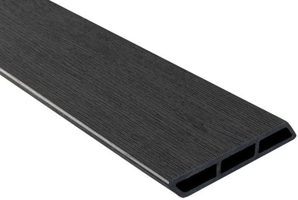 Доска Ромбус 3D ДПК Outdoor STORM BLACK черная купить в Усть-Лабинске
