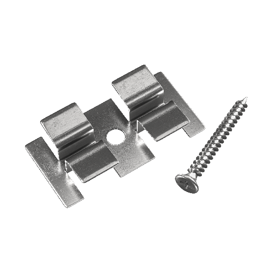 Клипса с саморезом, Grinder шовный монтаж 5 mm купить в Усть-Лабинске