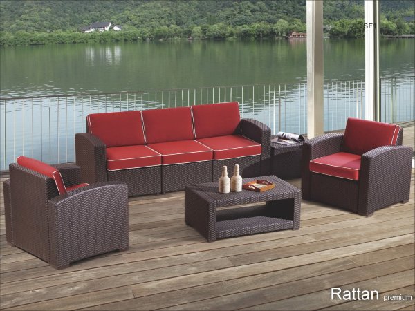 Уличные диваны и кресла коллекции Rattan Premium 5  купить в Усть-Лабинске