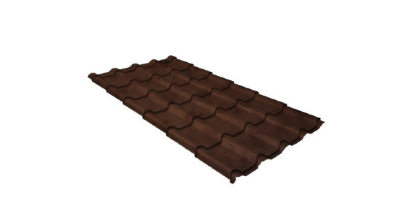 Металлочерепица камея 0,45 Safari Twincolor Brown купить в Усть-Лабинске
