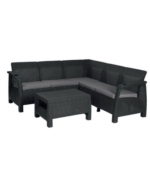 Угловой диван  Yalta Corner Set (столик в комплект не входит) купить в Усть-Лабинске