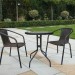 Комплект плетеной мебели AFINA из иск. ротанга Асоль-LR02 LRC-02/LRT-02-D60 Dark Brown купить в Усть-Лабинске