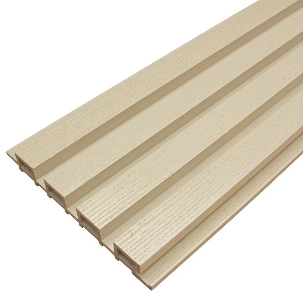 Фасадная доска из ДПК Faynag Wood Рейка Слоновая кость купить в Усть-Лабинске