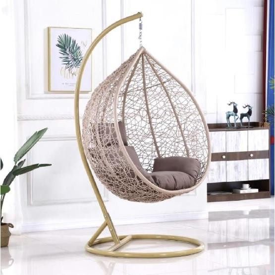 Кресло Подвесное из искусственного ротанга AFM-169A-XLB Beige купить в Усть-Лабинске