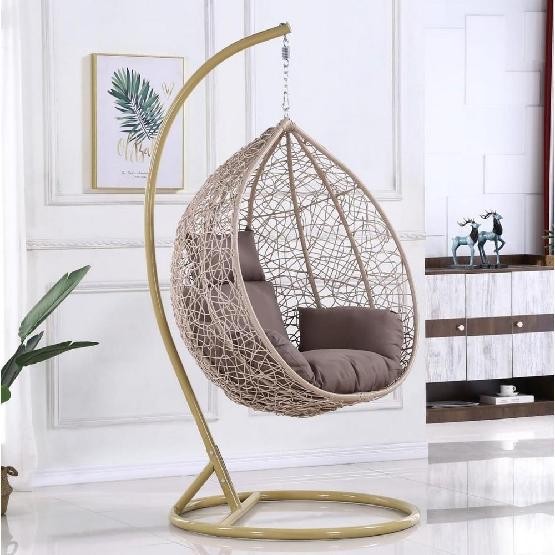Кресло Подвесное из искусственного ротанга AFM-169A-LB Beige купить в Усть-Лабинске