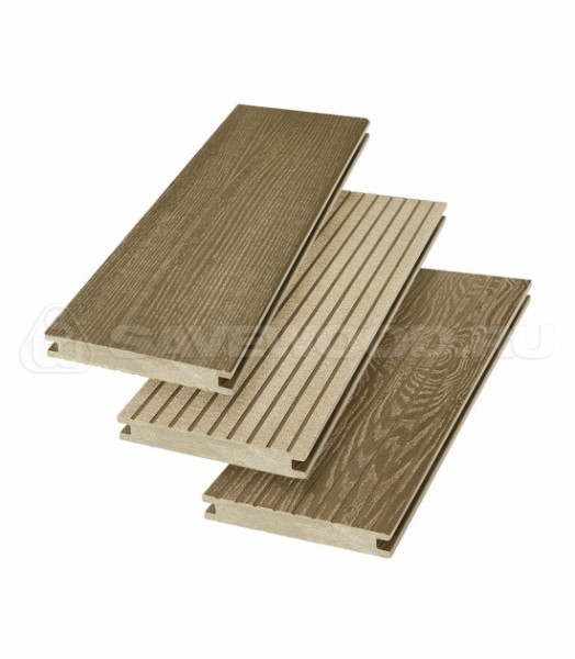Террасная доска SW Fraxinus (R) полнотелая «SaveWood» Тик купить в Усть-Лабинске