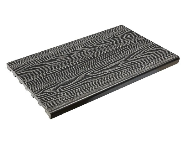 Ступень полнотелая из ДПК Deckart Step 3D Графит купить в Усть-Лабинске