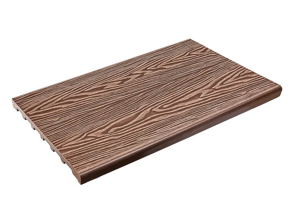 Ступень полнотелая из ДПК Deckart Step 3D Махагон купить в Усть-Лабинске