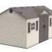 Сарай пластиковый LifeTime 15x8 DD купить в Усть-Лабинске