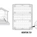 Сарай пластиковый Newton 759 купить в Усть-Лабинске
