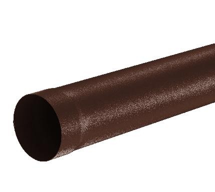 Водосток Aquasistem, Система 150/100 - Труба водосточная 1.00м RAL 8017 Коричневый matt купить в Усть-Лабинске