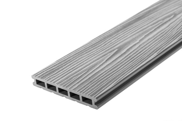 Террасная доска из ДПК RusDecking Unodeck Mogano - Серый купить в Усть-Лабинске