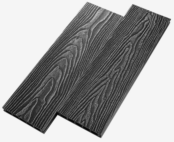 Террасная доска из ДПК RusDecking Unodeck Vintage - Графит купить в Усть-Лабинске