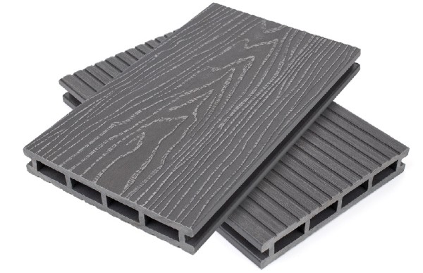 Террасная доская ДПК NanoWood Nature 3D пустотелая Серый купить в Усть-Лабинске