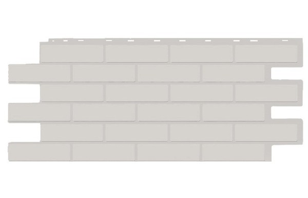 Фасадная панель T-Siding Кирпич Модерн Эко Уайт купить в Усть-Лабинске