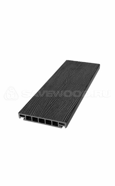 Террасная доска из ДПК SW Salix (S) (R) черный купить в Усть-Лабинске